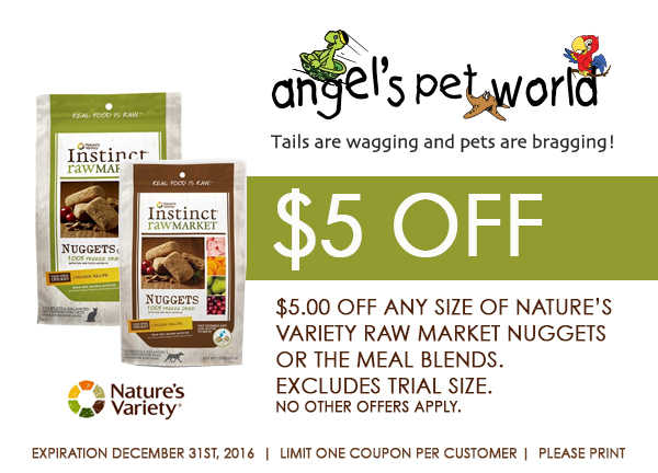 Natures-variety-dog-food-DogFood_Coupon_NaturesVariety_AngelsPetWorld