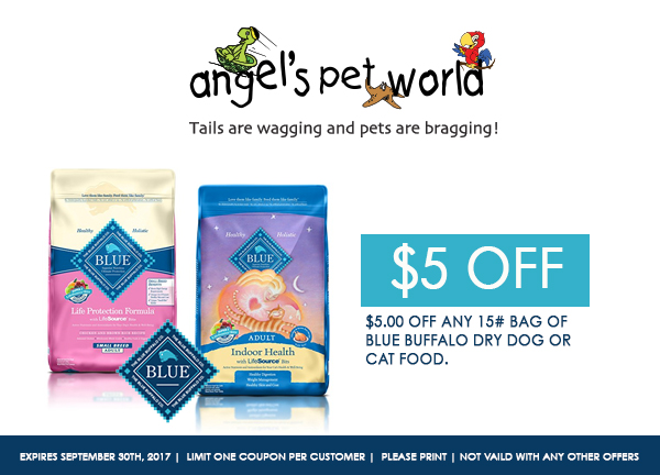 pet supply-dog-Blue-Buffalo-dog-food-angels-pet-world-hudson-wi