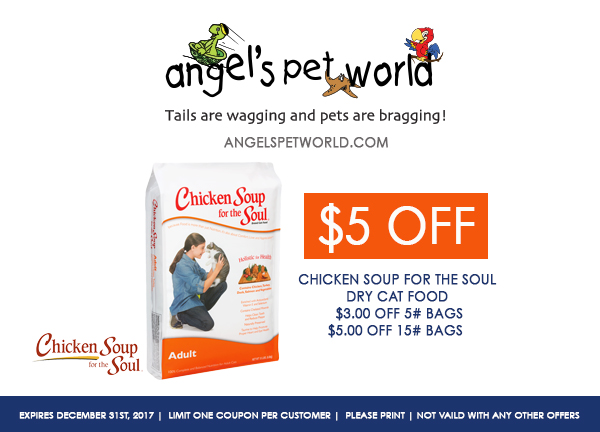 Cat-Chicken Soup for the Soul pet food angels pet world pet supplies hudson wi