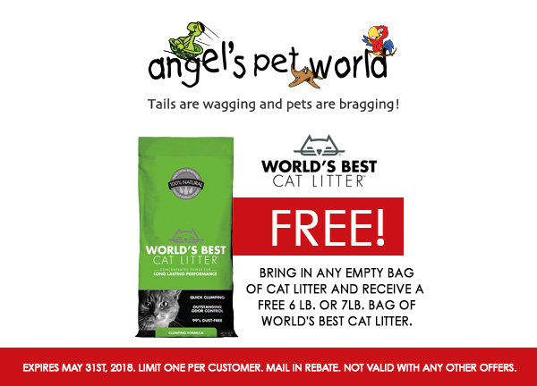 Worlds_Best_Cat_Litter_Pet_Supply_Greenies_Hudson_WI_Angels_Pet_World