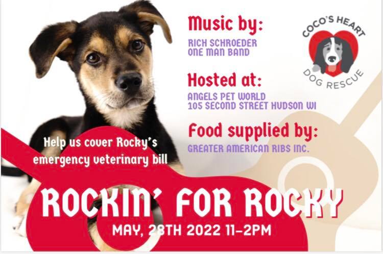 Rockin' for Rocky - Coco's Heart Dog Rescue Fundraiser - Angels Pet World