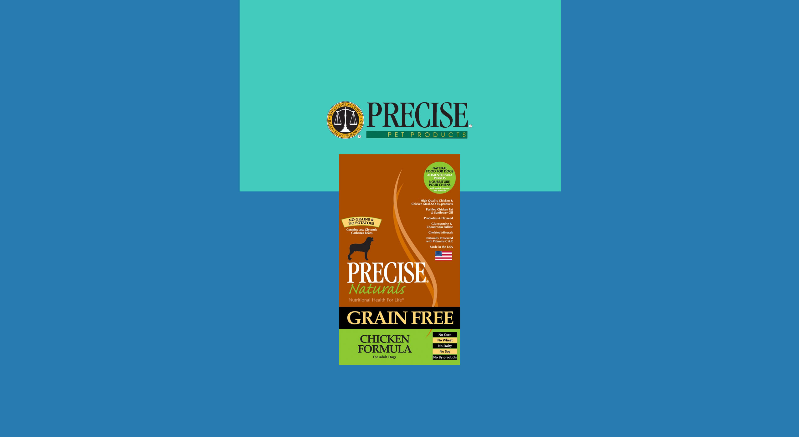 precise grain free dog food