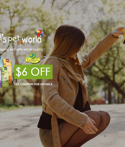 Earthborn Venture Dog Food $2 off 4 lb. bag $4 off 12.5 lb. bag $6 off 24 lb. bag