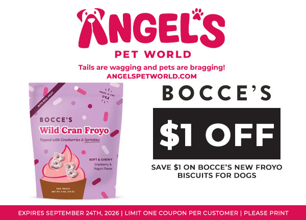 Bocce’s New Froyo Biscuits for Dogs 