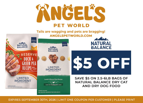 Natural Balance Dry Cat and Dry Dog Food