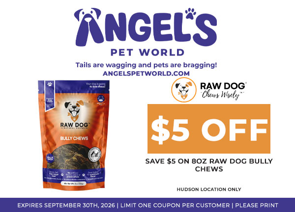 Raw Dog Bully Chews 