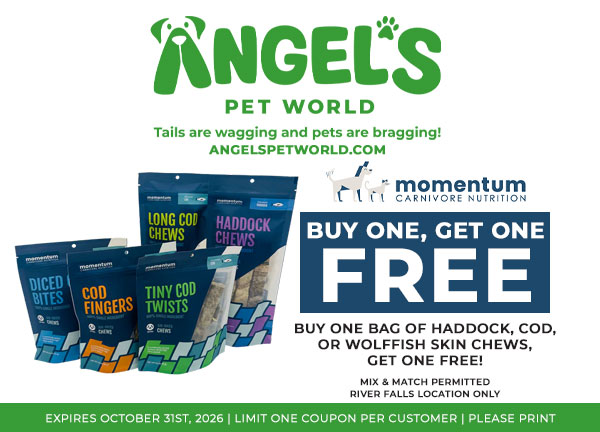 BOGO Bags of Haddock, Cod or WolfFish Skin Chews